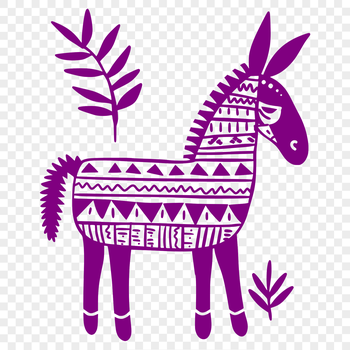 Unique Donkey SVG