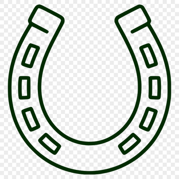 Horse shoe SVG cut file for Cricut and laser cutting