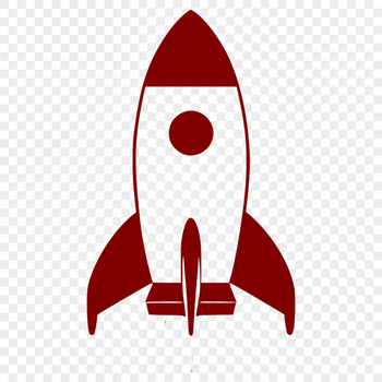 Detailed vector illustration of a futuristic spaceship in flight through the cosmos.