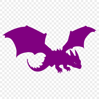 A mythical creature depicted in full body pose as a vector graphic.