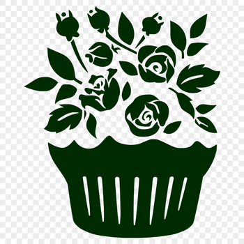 Floral Cupcake Design