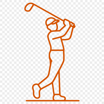 Free Unique Golfer Design