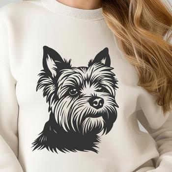 Free Unique Yorkshire Terrier Template