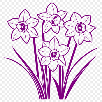 A single white daffodil flower with yellow petals, commonly associated with Easter celebrations.