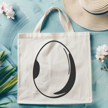 An intricately designed Easter egg, created as a vector graphic.