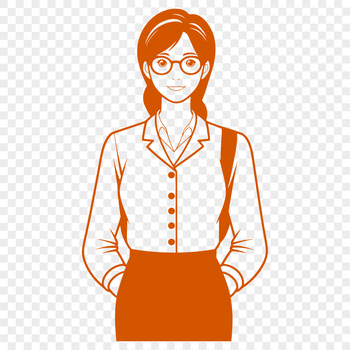 A young woman standing at the front of a classroom, representing education professionals.