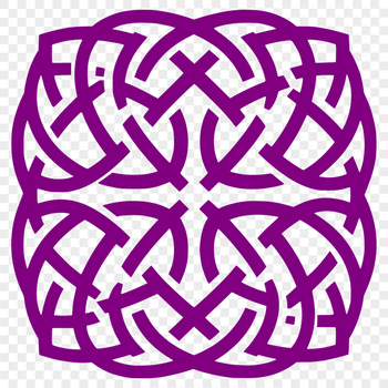 Ornate Celtic knotwork pattern in vector format, suitable for cutting and laser engraving projects.