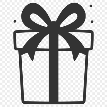 A wrapped gift box with decorative paper and ribbon, ready to be opened.