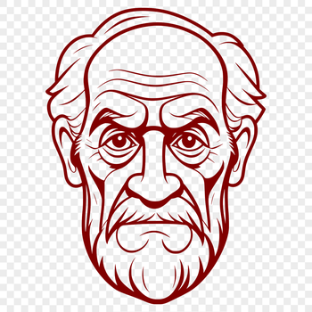 A single, unadorned male figure created as a vector graphic.