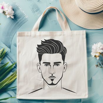 A male figure illustrated in vector format.
