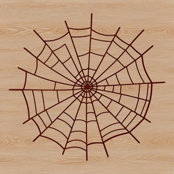 A high-resolution SVG representation of a complex spider web design.