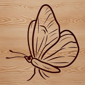 A colorful butterfly in flight, suitable for gardening and crafting projects.