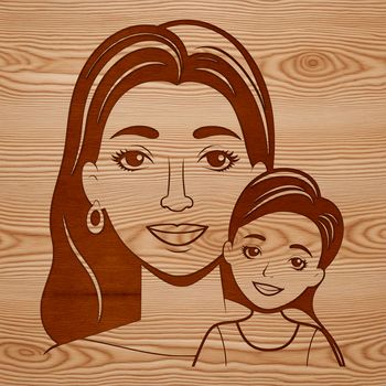A single female figure in various poses and designs for vector art and crafting.