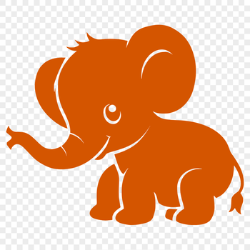 Creative Elephant SVG, PNG, PDF And DXF Files