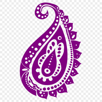 Free Unique Paisley Decal