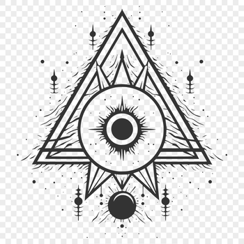 Beautiful Eye Of Providence SVG, PNG, PDF And DXF Files