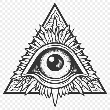 Unique Eye Of Providence Digital Art