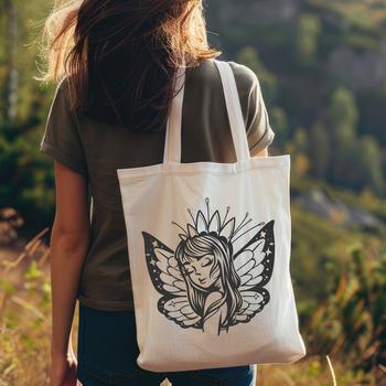 A mythical creature with delicate features, inspired by traditional fairy tales.
