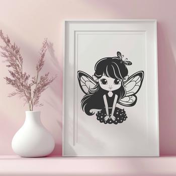 Creative Fairy - Cricut SVG