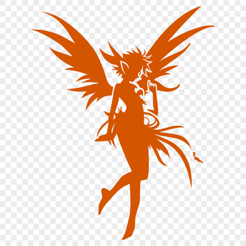 A detailed illustration of a mythical fairy from a classic fairy tale.
