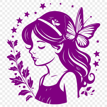 An ornate illustration of a mythical creature with a floral head, inspired by traditional fairy tale motifs.