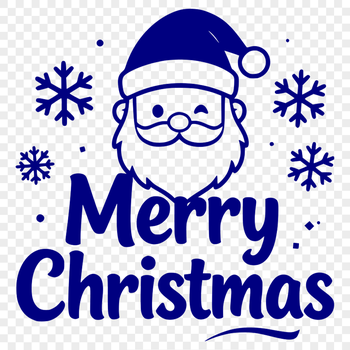 Holiday-themed word art suitable for digital and physical projects alike.