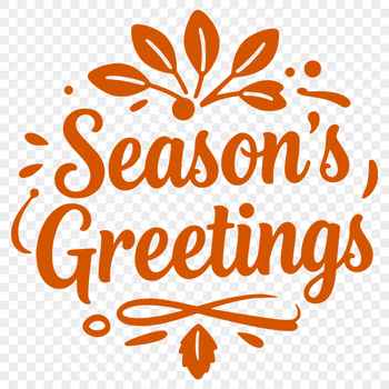 SVG Christmas Quotes and Season's Greetings Design