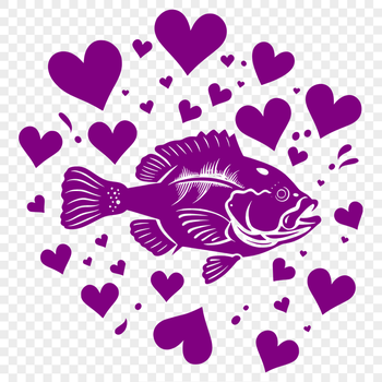 Artistic Fish Vector Illustration