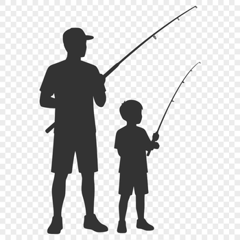 Fishing vector art for Cricut and laser cutter