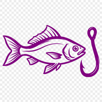 SVG fishing vector art for commercial use and download
