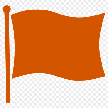 A simple SVG vector graphic representation of a national flag.