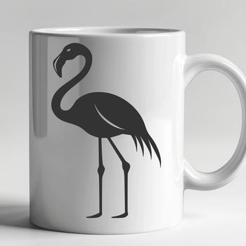 Artistic Flamingo In PNG Format