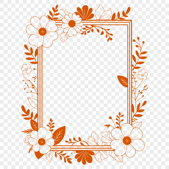A geometric frame design for digital crafting and cutting machines.