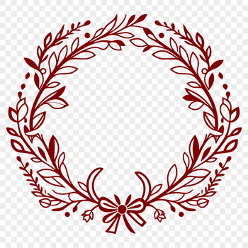A circular arrangement of flowers in various colors and styles, suitable for vector design projects.