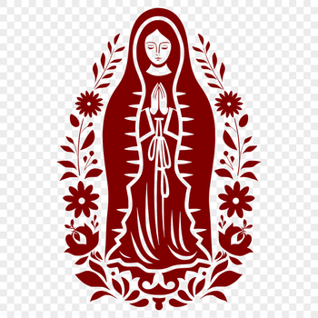 Unique Our Lady Of Guadalupe  Digital Artwork