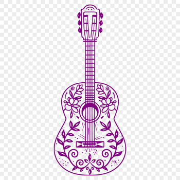 Unique Guitar Clip Art