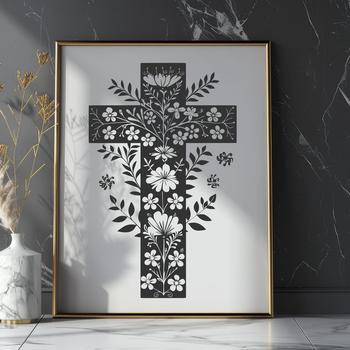 Unique Crucifix - Sublimation PDF