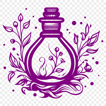 Ornate Potion Bottle - For Gothic Project