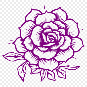 A vector graphic depiction of a succulent, a type of flowering plant commonly found in arid regions.