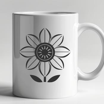 Unique Flower In SVG Format