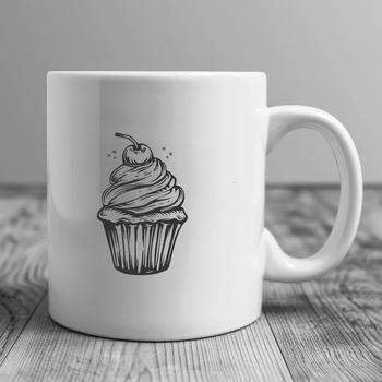 Unique Cupcake In PNG Format