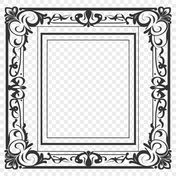 SVG graphic representation of a frame design.