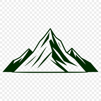 Mountain landscape illustration created as vector art.