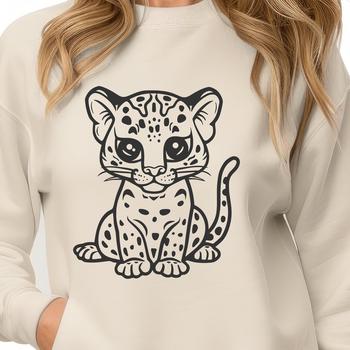 A medium-sized wild animal, the ocelot is a big cat with distinctive markings.
