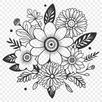 A bouquet of colorful flowers arranged in a traditional style, suitable for various occasions.