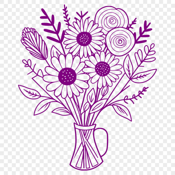 A colorful bouquet of flowers arranged in a decorative vase, perfect for Mothers Day or wedding decorations.