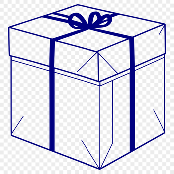 A simple vector box design suitable for various uses.