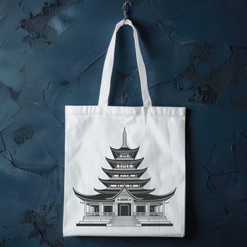 A traditional Buddhist temple with intricate architecture and ornaments, suitable for vector design projects.