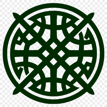 Vector art illustration of Celtic motif featuring delicate shapes and designs.