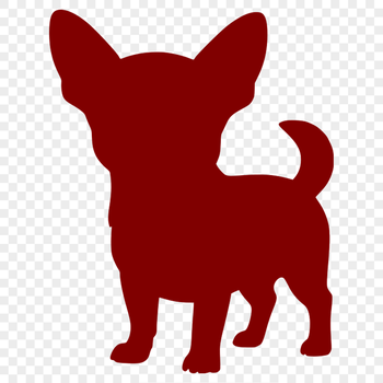An SVG design of a cute Chihuahua, suitable for various applications including commercial use.